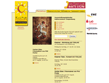Tablet Screenshot of kultursommer-cloppenburg.de